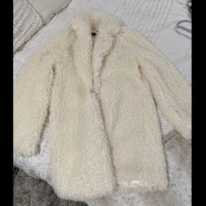 NEW! Teddy Teddy Faux Fur Coat